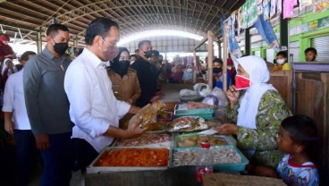 Dagangannya Dibeli Jokowi, Pedagang Pasar Brebes: Aduh Gemetar