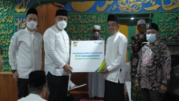 Didukung BSI, BPJamsostek Lindungi 100 Imam dan Marbut di Kampar