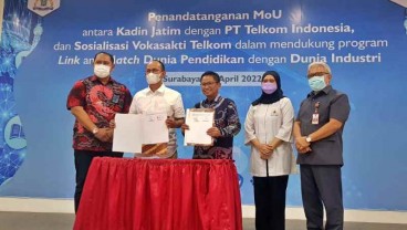 Kolaborasi Kadin Jatim & Telkom Dorong Percepatan Program Vokasi