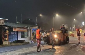 Jelang Arus Mudik, Pemkot Malang Perbaiki Jalan Rusak