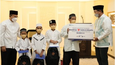 Berbagi Kebersamaan di Bulan Ramadan 1443 H, Bank Mandiri Santuni 28.028 Anak Yatim dan Dhuafa secara Nasional