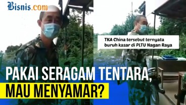 Viral Video TKA China di Aceh Gunakan Seragam Militer