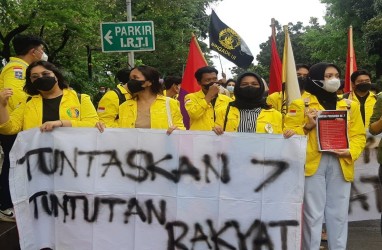 Demo 21 April, Mahasiswa Sindir Jokowi Soal Kenaikan Harga BBM