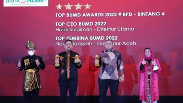 Bank Aceh Borong 2 Penghargaan Bergengsi, Top BUMD Award 2022 dan Best Sharia Finance 2022