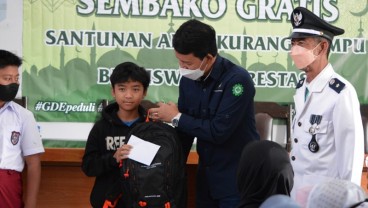 Geo Dipa Bagikan Bantuan pada Ribuan Siswa di Wilayah Kerja PLTP Patuha