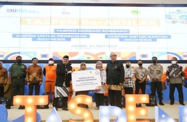 Rayakan Hari Kartini, Taspen Bagikan 550 Paket Sembako