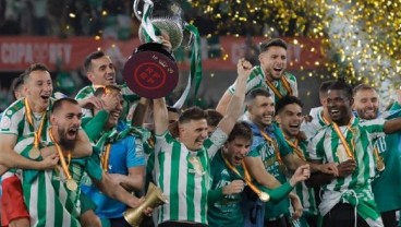 Lewat Drama Adu Penalti, Real Betis Juara Copa del Rey