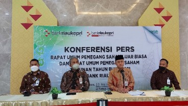 Pemprov Riau Tambah Setoran Modal ke Bank Riau Kepri Senilai Rp120 Miliar