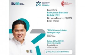 Hari Terakhir! Segera Daftar Rekrutmen Bersama BUMN 2022 