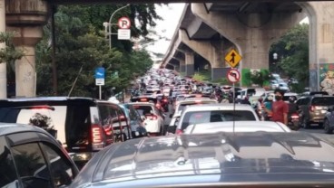 Jakarta Macet, Volume Lalu Lintas Naik 3,33 Persen saat PPKM Level 2