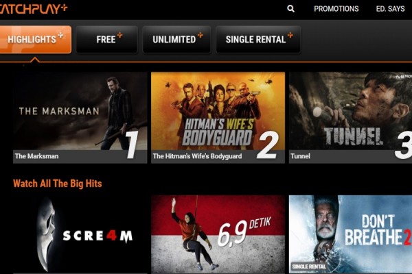 Situs streaming film online CatchPlay+