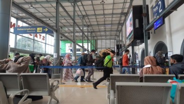 20.500 Pemudik Berangkat dari Stasiun Pasar Senen