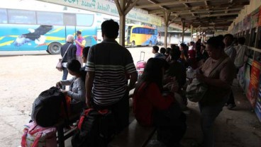 H-4 Lebaran, Pemudik di Terminal Lebak Bulus Naik Drastis