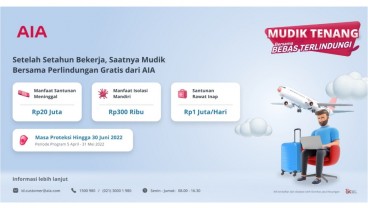 AIA Financial Berikan 10 Ribu Proteksi Gratis Untuk Pemudik 