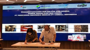 Perindo Gandeng Cargill Genjot Produksi Pakan Ikan dan Udang