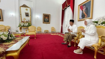 Maaf-maafan, Presiden Jokowi dan Wapres Ma’ruf Amin Video Call Rayakan Idulfitri