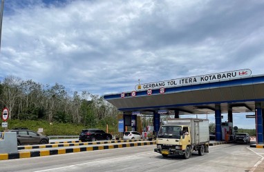 Jelang Puncak Arus Balik, Tol Trans-Sumatra Kayu Agung-Palembang Mulai Ramai