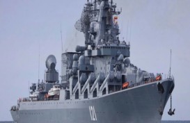 AS Bantah Bantu Ukraina Hancurkan Kapal Moskva Rusia