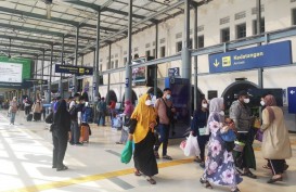 Arus Balik via Kereta Api di Semarang, Ini Datanya