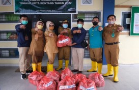 Respons Cepat Banjir Bontang, PKT Proaktif Salurkan 1.000 Paket Makanan di 5 Kelurahan