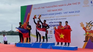 Sea Games 2021: Dayung Persembahkan Medali Emas Pertama untuk Indonesia
