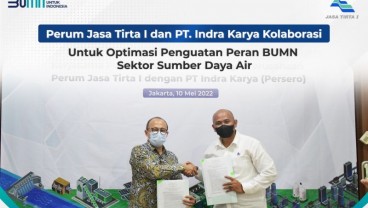 Perum Jasa Tirta I dan Indra Karya Teken Kerja Sama Bidang SDA