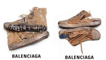 Balenciaga Jual Sepatu 'Rusak' Harga Rp9 Juta, Hanya Ada 100 di Dunia