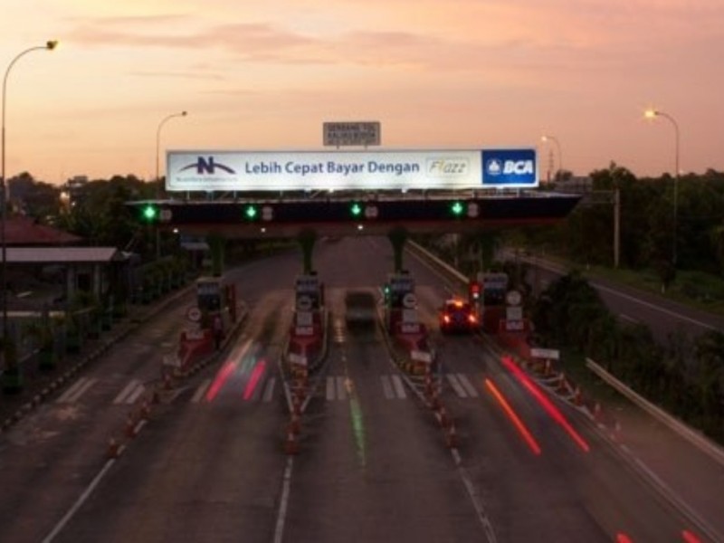 Jalan Tol Seksi Empat, Makassar, salah satu jalan tol yang dikelola PT JTSE, anak usaha PT Nusantara Infrastructure. - Dok. META