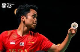 Hasil Piala Thomas 2022: Ginting Sumbang 1 Poin, Skor 1-0
