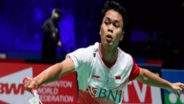 Hasil Piala Thomas 2022: Ginting Akhirnya Sumbang Poin Pertama untuk Indonesia