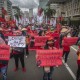Aksi Massa Buruh Bikin Indonesia Property Expo 2022 Ditunda