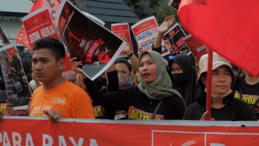 Peringati Mayday, Buruh Jateng Tegas Menolak UU Ciptaker dan UMK 2022