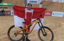 Hasil Sea Games 2021: Tiara Andini Raih Emas MTB-Downhill putri