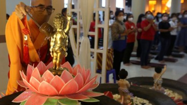 Hari Raya Waisak, Wapres Ma’ruf Amin: Tingkatkan Kebijaksanaan Sejati Umat Buddha