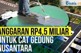 DPR Siapkan Rp4,5 Miliar untuk Cat Gedung Nusantara