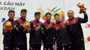 Sea Games 2021: Tim Sepak Takraw Indonesia Tambah Pundi-pundi Medali Emas