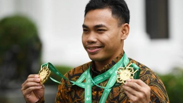 Hasil Sea Games 2021:Lifter Eko Yuli Kembali Sumbang Emas buat Indonesia