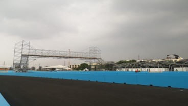 Formula E Tinggal Menghitung Hari, Sirkuit Tak Kunjung Rampung