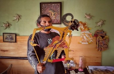 Dari Hobi, Pengrajin Wayang Kulit Ini Sukses Jualan ke Luar Negeri