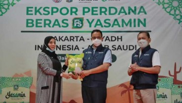 Perdana! Anies Lepas Ekspor 19 Ton Beras ke Arab Saudi