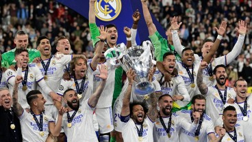 5 Fakta Iringi Perjalanan Real Madrid Juara Liga Champions 2021-2022