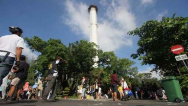 Hoaks Menara Masjid Sriwedari Solo Disebut Runtuh saat CFD, Gibran Diminta Lakukan Ini