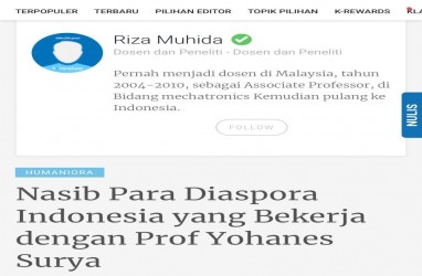 Ironis! Jadi Penasehat Khusus Luhut Pandjaitan, Yohannes Surya Justru Digugat Menelantarkan Diaspora Indonesia