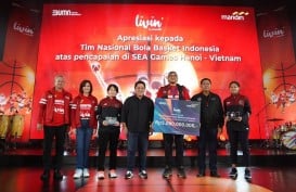 Respek buat Timnas Basket Indonesia, Bank Mandiri Berikan Apresiasi Dana Pembinaan