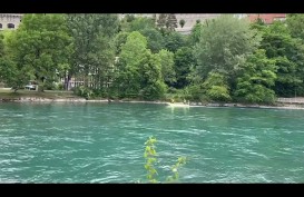 Video Pencarian Putra Ridwan Kamil, Emmeril, di Sungai Aare Swiss