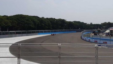 Melihat Lebih Dekat Sirkuit Formula E Jakarta Jelang Balapan