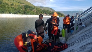 Pekerja Proyek Strategis Nasional Jembatan Tano Ponggol Penghubung Danau Toba Tenggelam