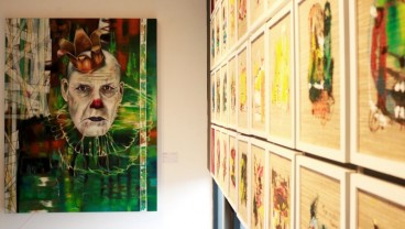 Pameran Seni Lukis Eksplorasi Diri dari Denny Apriyanto