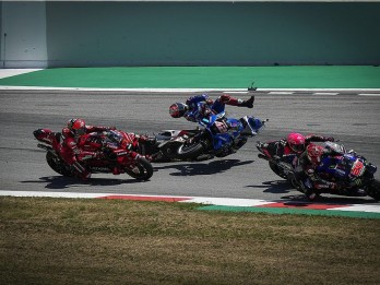 Jadi Biang Kerok Crash di MotoGP Catalunya, Takaaki Nakagami Bilang Begini