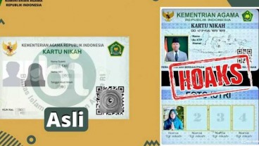 Viral Foto Kartu Nikah Poligami, Kemenag: Hoaks!